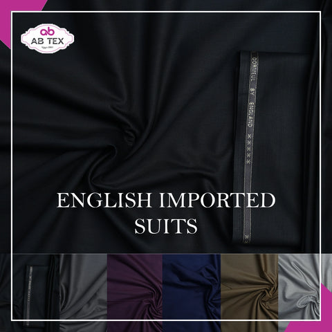 England Imported Suiting Fabric