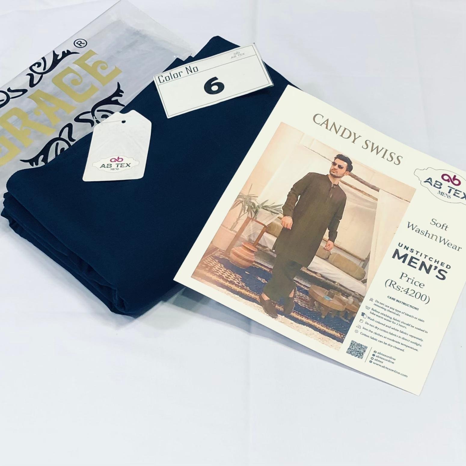 Candy Swiss Wash n Wear Premium Texture Fabric - Image 7