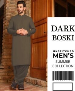 Dark Boski Wash n Wear Men’s Classic Fabric | AB Tex
