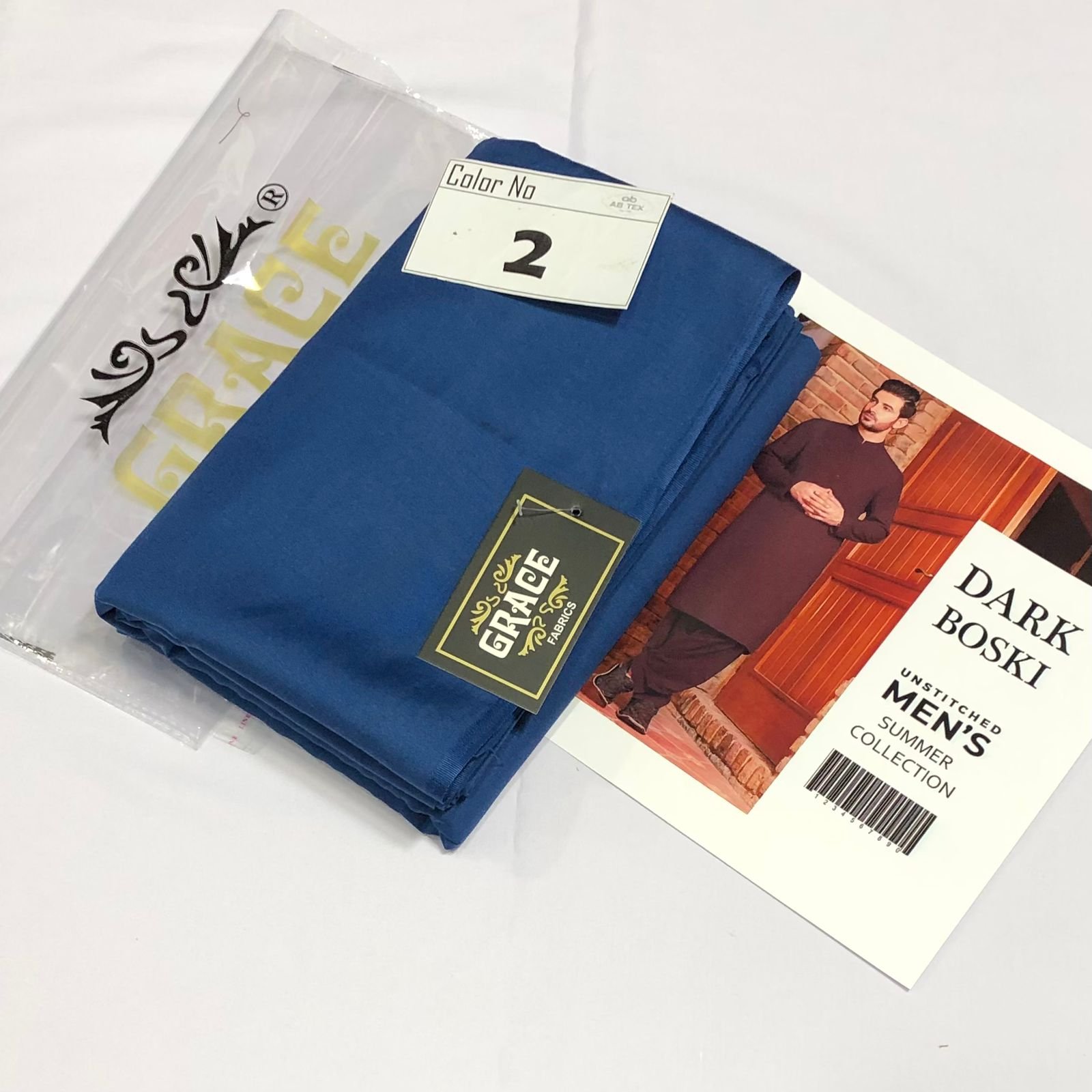 Dark Boski Wash n Wear Men’s Classic Fabric | AB Tex - Image 3