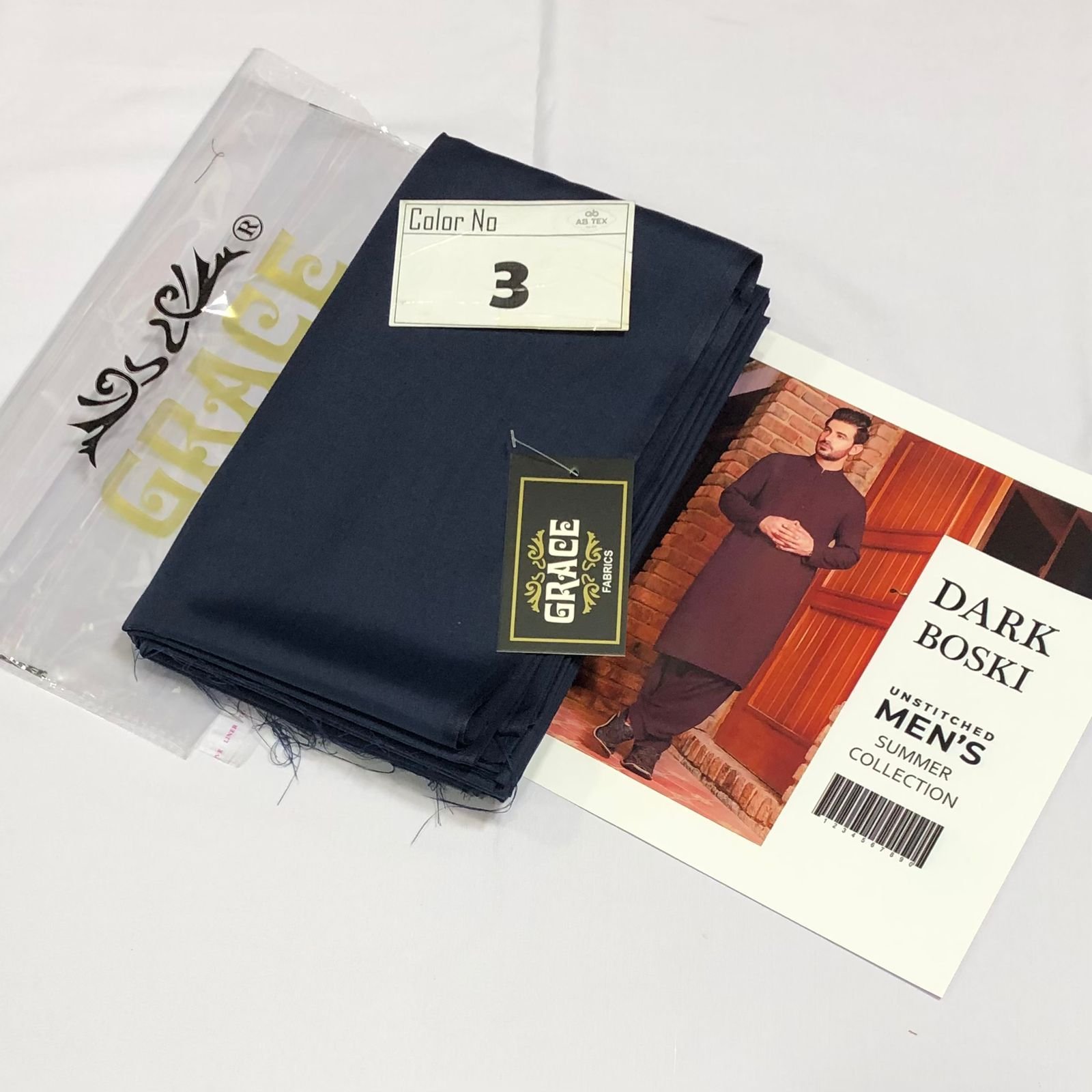 Dark Boski Wash n Wear Men’s Classic Fabric | AB Tex - Image 4