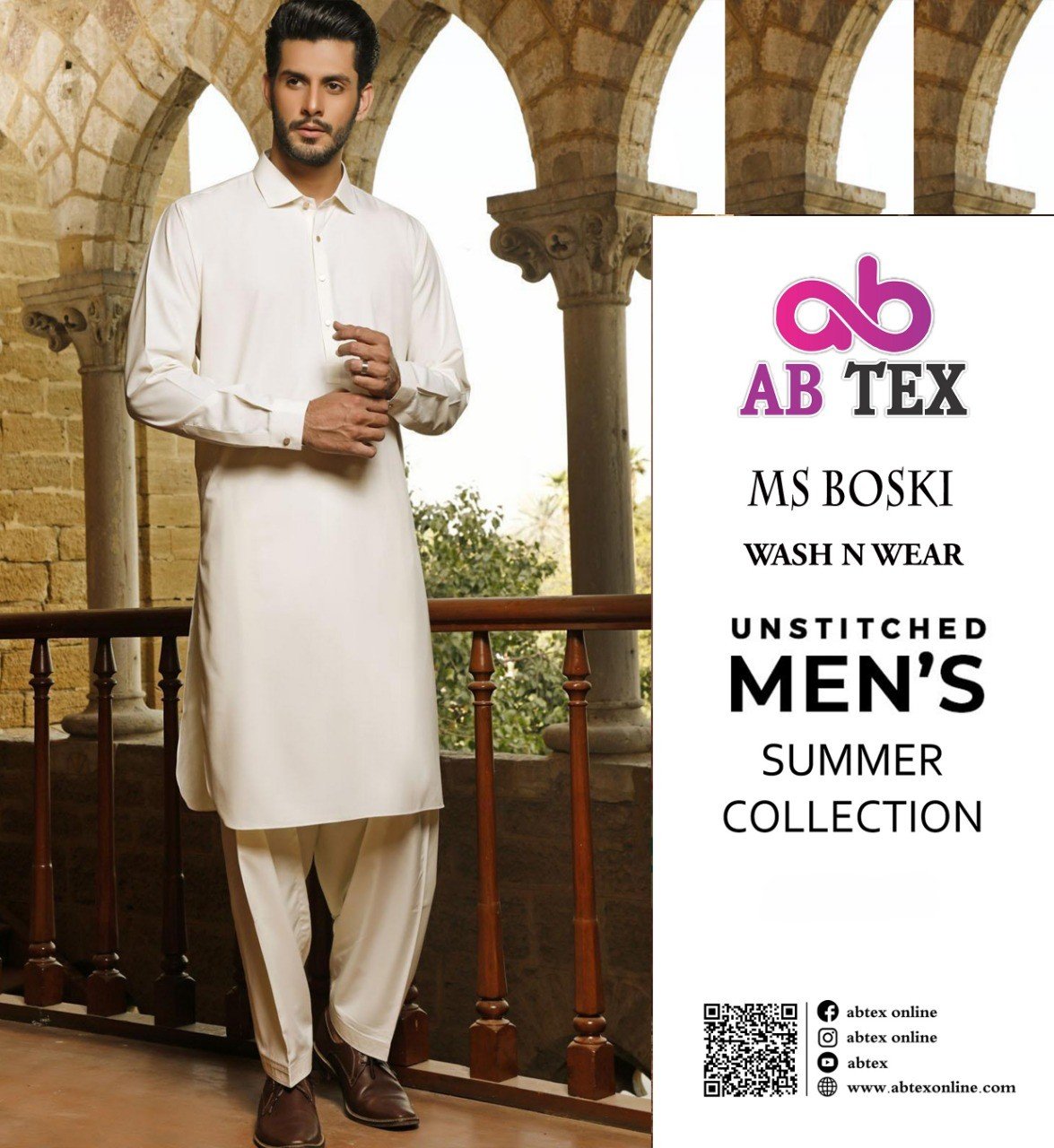 MS Boski Soft Fabric for Men | New Summer Collection