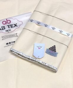 Four Seasonal Original Resham Karandi Fabric | Cream