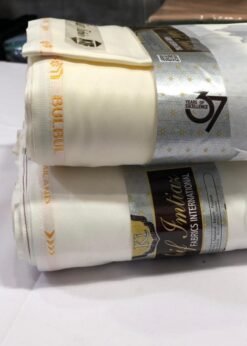 Bulbul Cream Off White Special Soft Fabric for Men by AB Tex