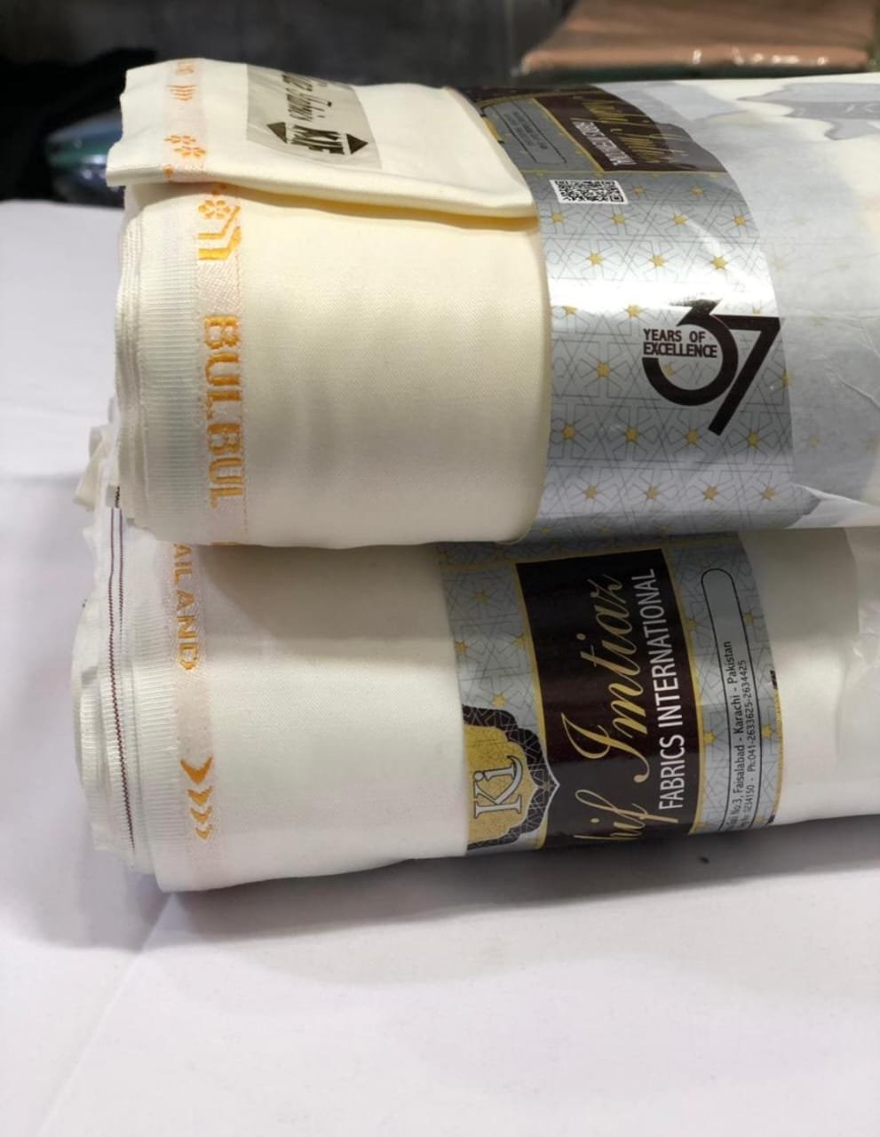 Bulbul Cream Off White Special | Soft Fabric for Men by AB Tex