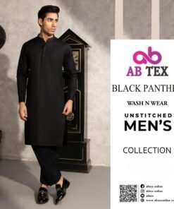Black Panther Wash n Wear Fabric | Men’s Stylish Wear 2025