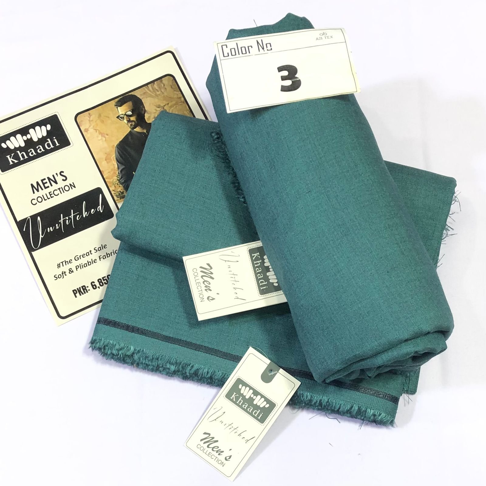 Khaadi Winter Suit Fabric | Trendy Men’s Fabric 2025 - Image 3