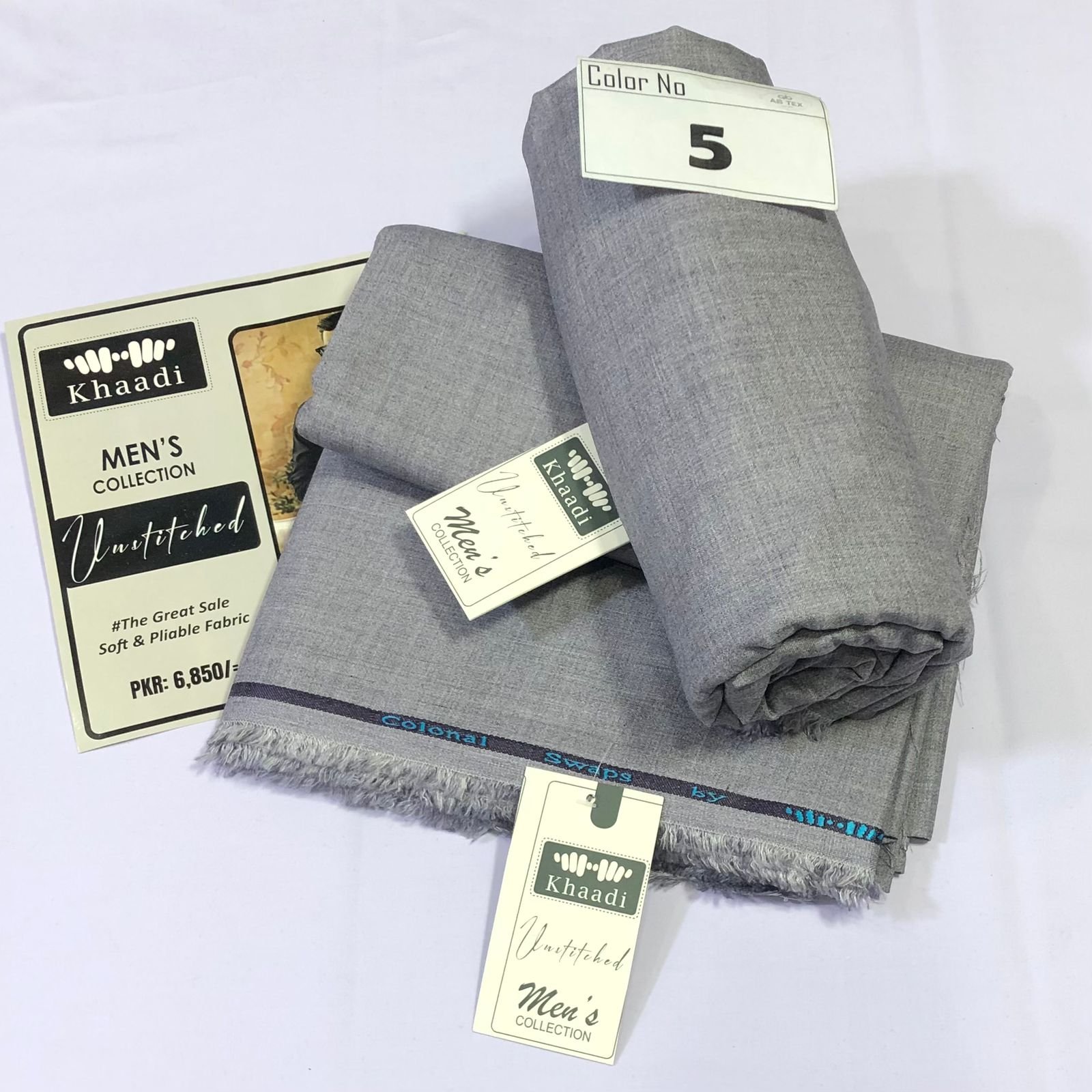 Khaadi Winter Suit Fabric | Trendy Men’s Fabric 2025 - Image 5