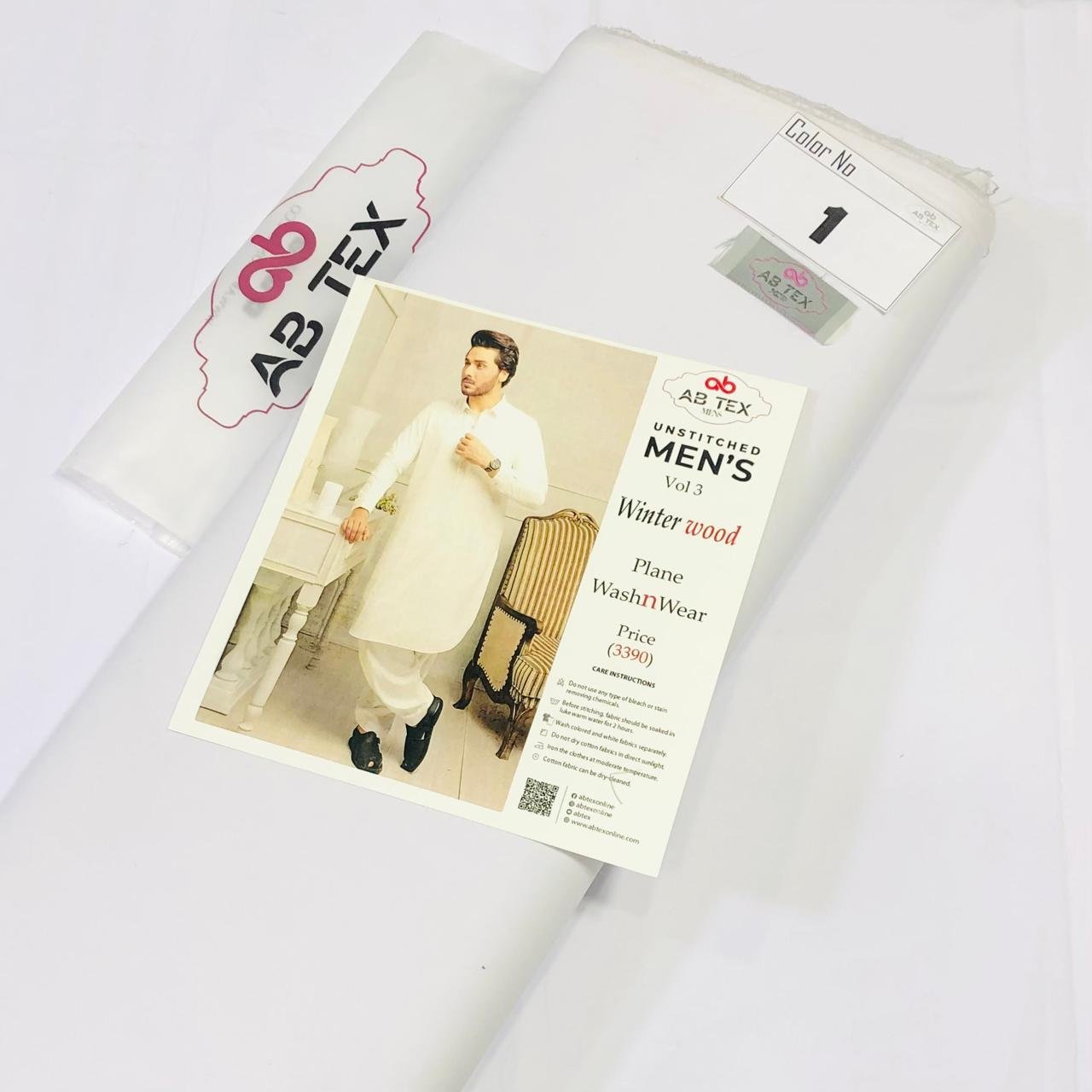 Winter Wood Wash n Wear | Smart Men’s Fabric Collection - Image 2