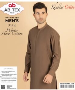 Winter Cotton Khaddar | Comfortable & Stylish Men’s Fabric