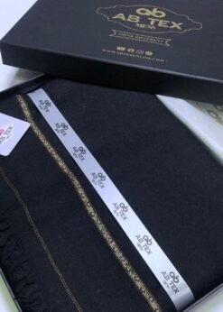 Men’s Lamb Wool Shawl Black | Winter Collection by AB Tex