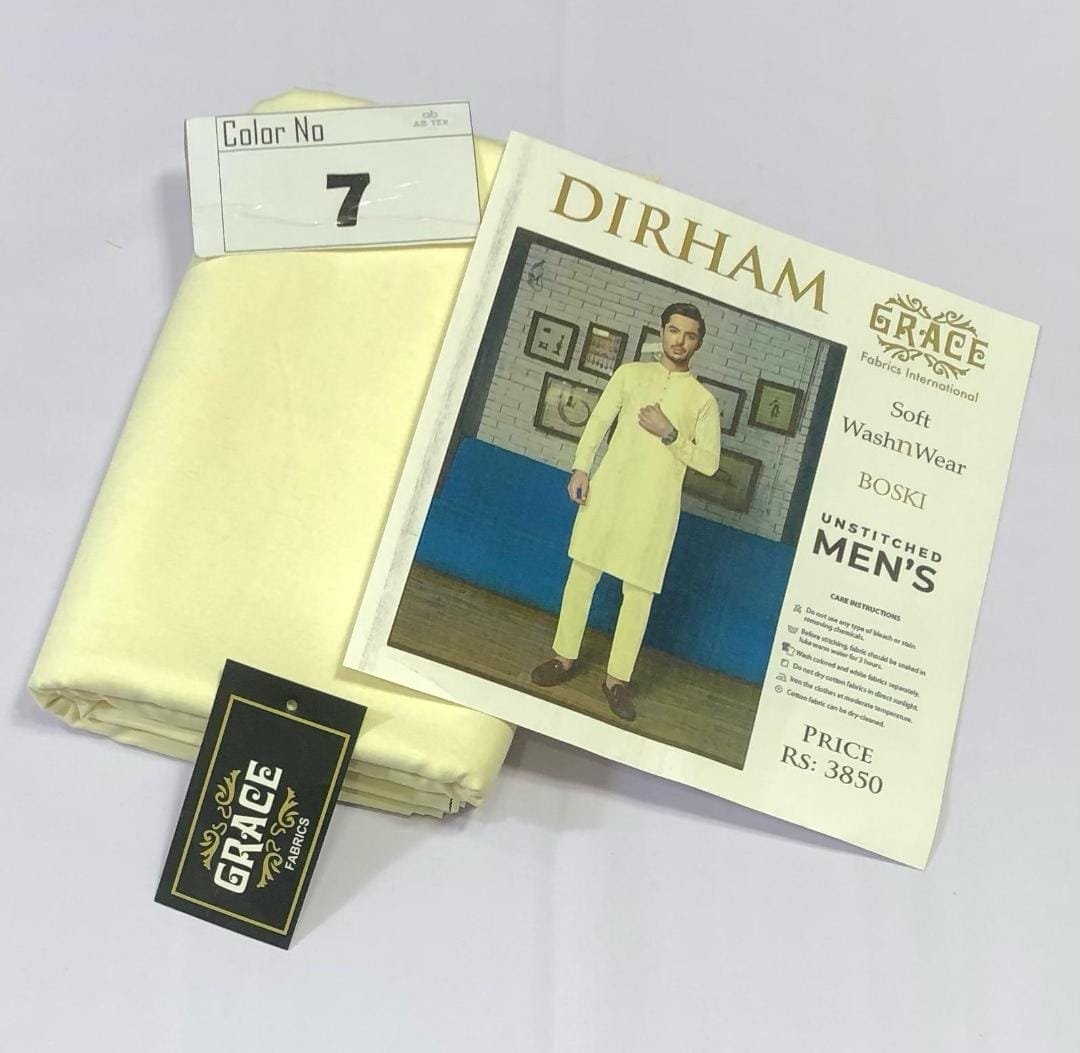 Dirham Boski Wash n Wear Stylish Men’s Fabric by AB Tex - Image 8