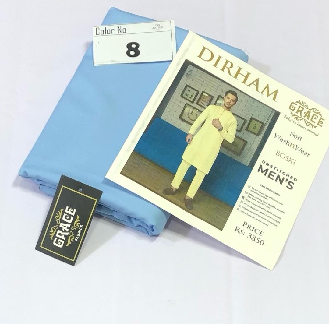 Dirham Boski Wash n Wear Stylish Men’s Fabric by AB Tex - Image 9