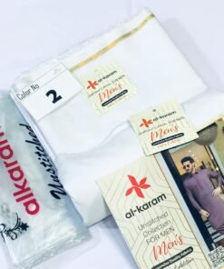 Alkaram Men’s Wash n Wear Fabric