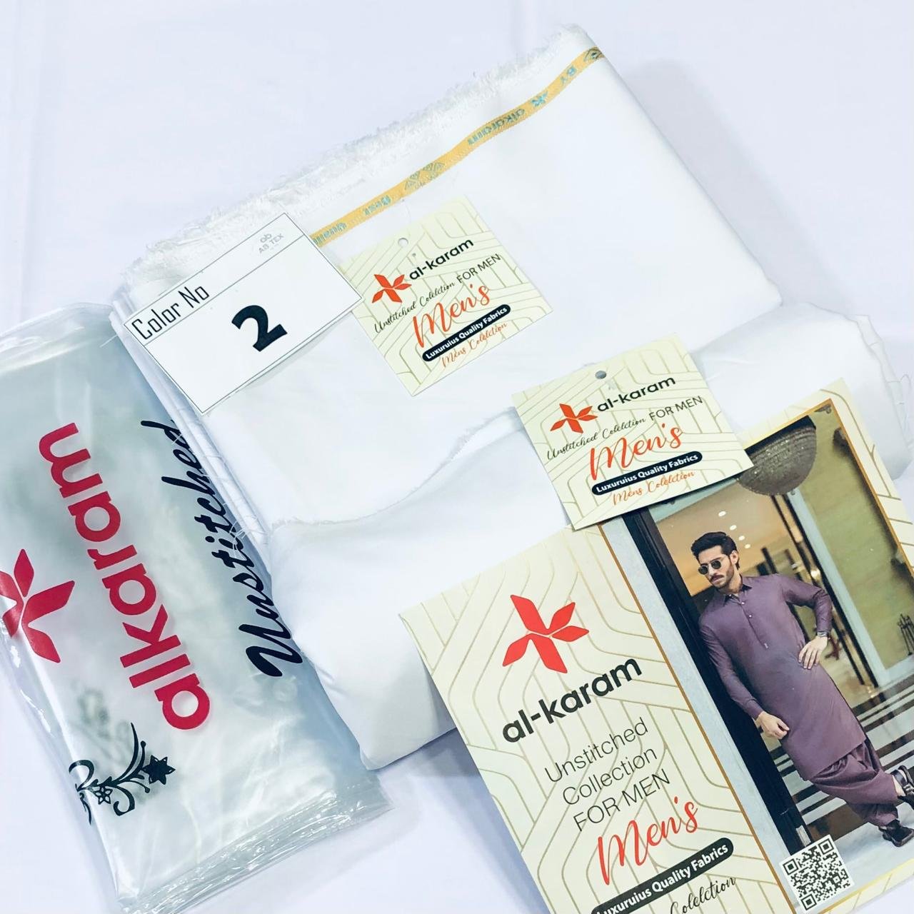 Alkaram Men’s Wash n Wear Fabric