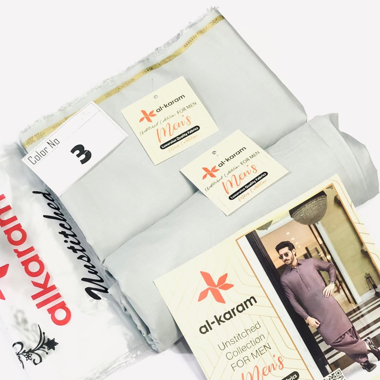 Alkaram Men’s Wash n Wear Fabric