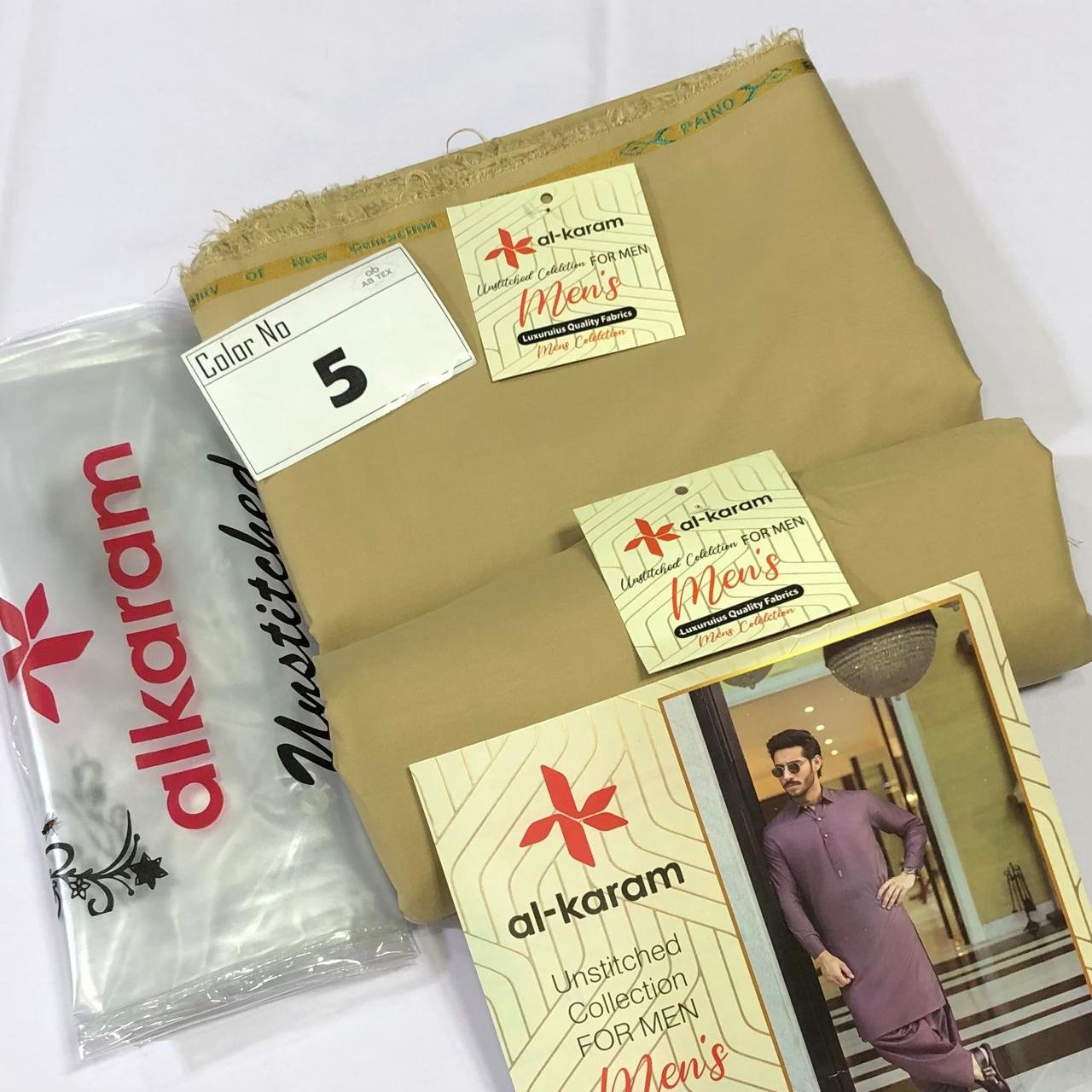 Alkaram Men’s Wash n Wear Fabric