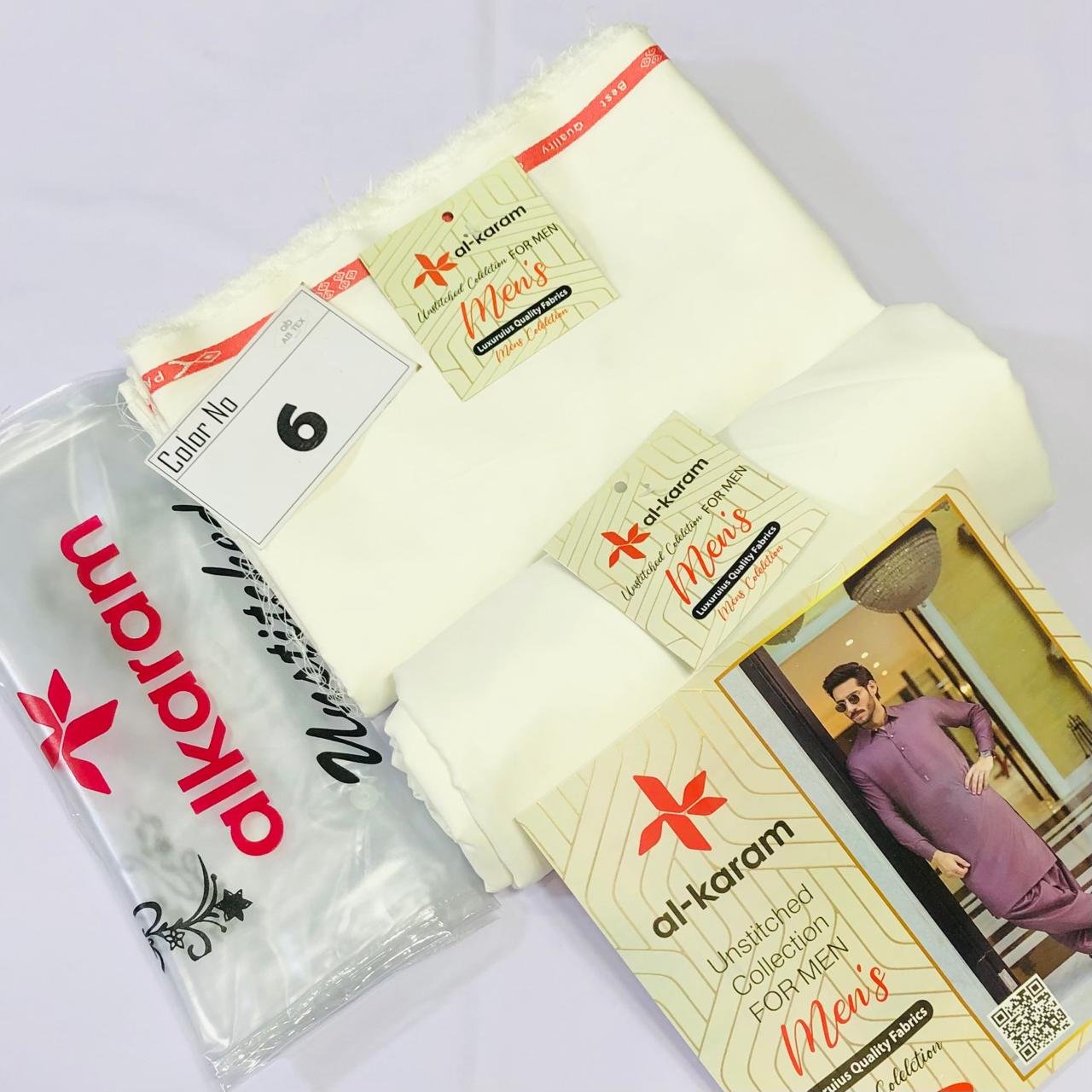 Alkaram Men’s Wash n Wear Fabric