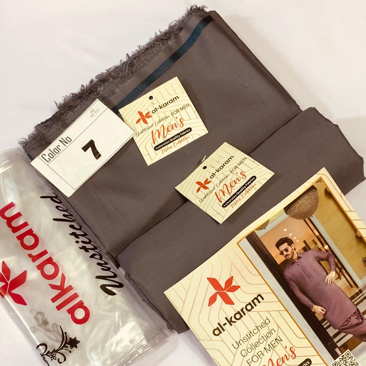 Alkaram Men’s Wash n Wear Fabric