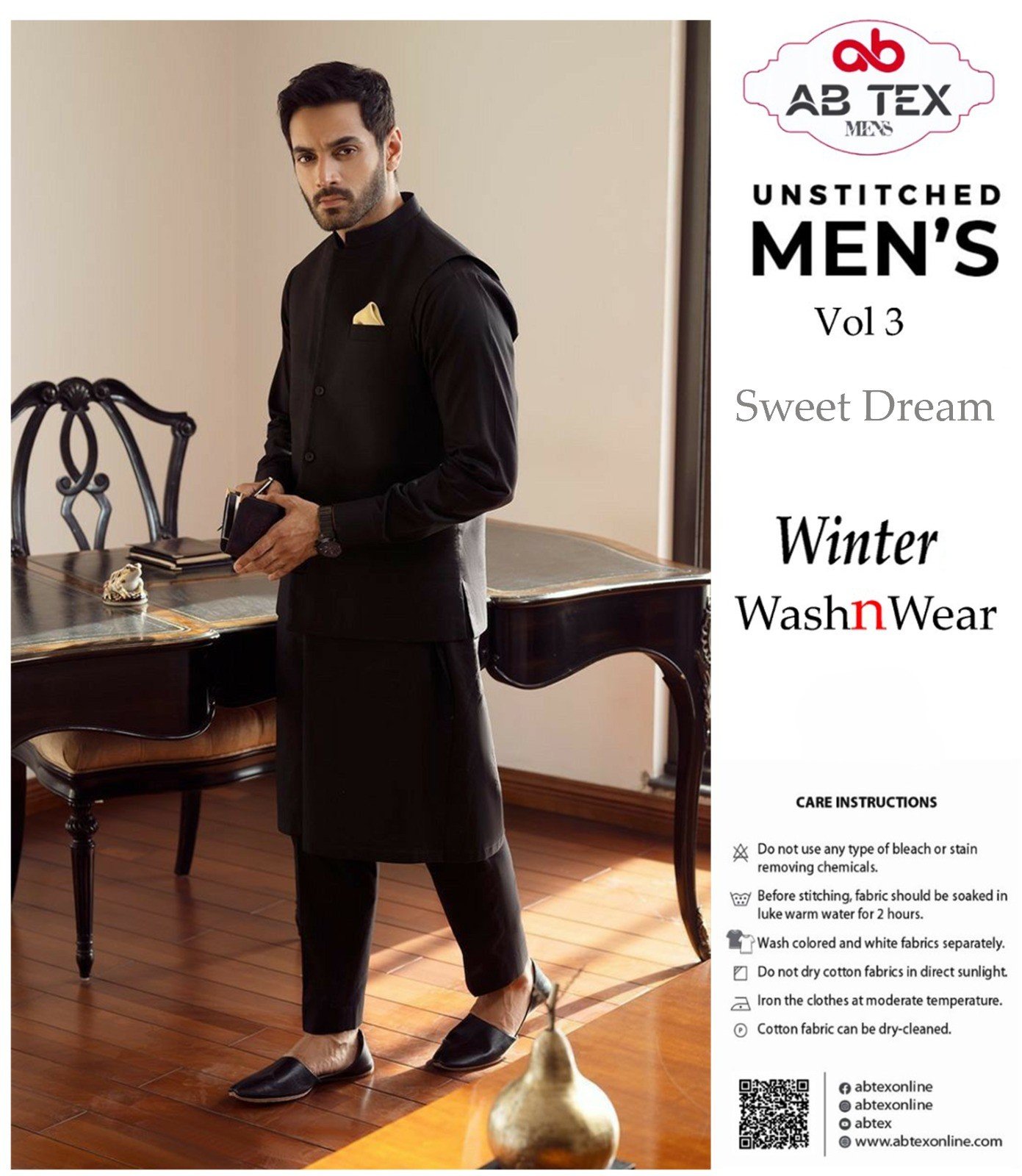 Sweet Dream Wash n Wear Fabric | AB Tex