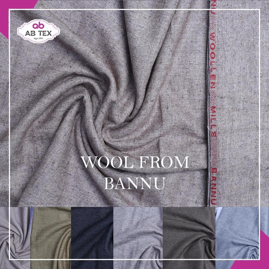 Bunnu Wool Fabric Original | Refined Winter Wear for Men