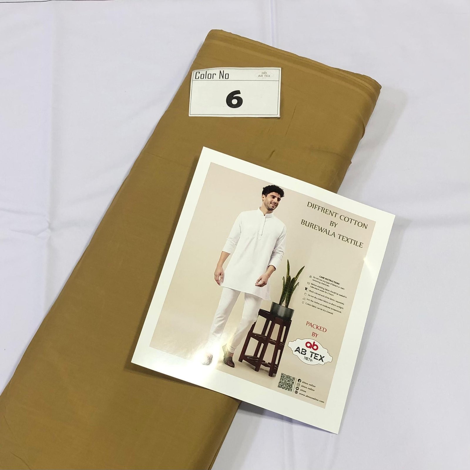Burewala Soft Different Cotton Premium Unstitched Men Fabric - Image 7