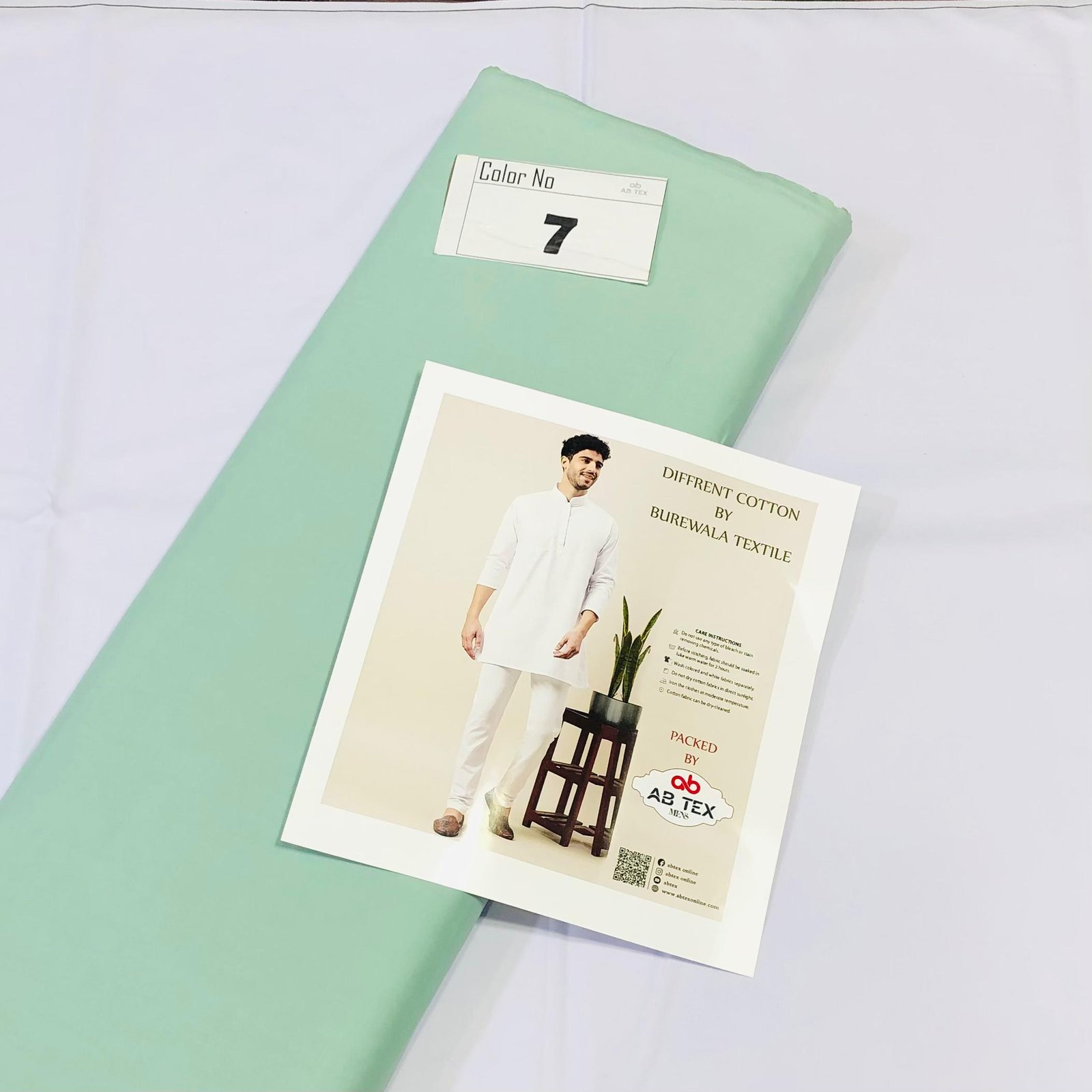 Burewala Soft Different Cotton Premium Unstitched Men Fabric - Image 8
