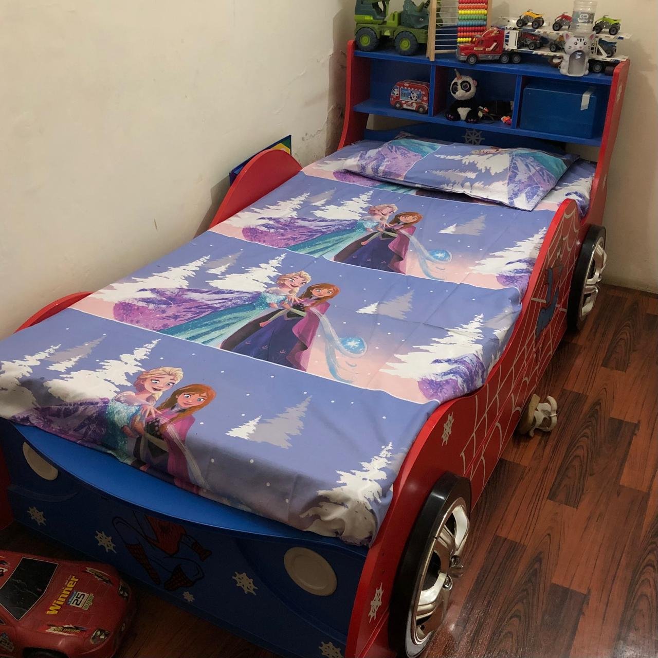 Kids Cartoon Cotton Bed Sheet Colorful Children’s Bedding - Image 6