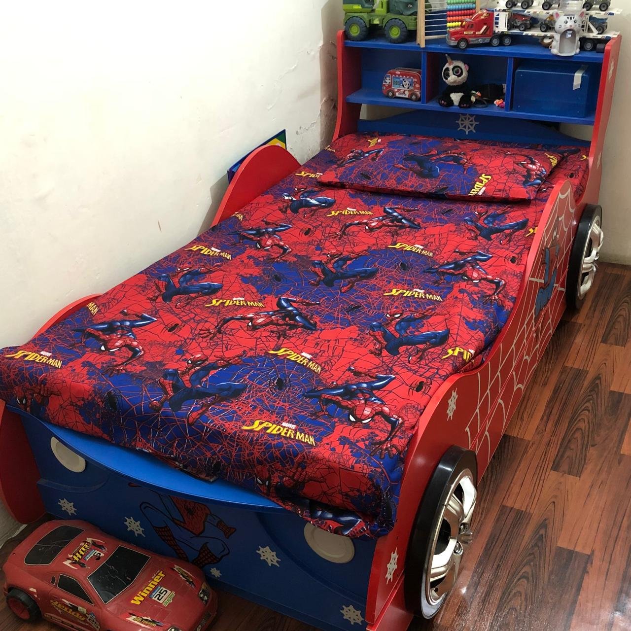 Kids Cartoon Cotton Bed Sheet Colorful Children’s Bedding - Image 7