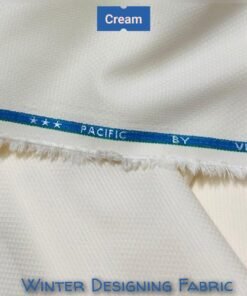 Pacific Crispy Texture Fabric Men’s Wash n Wear by AB Tex