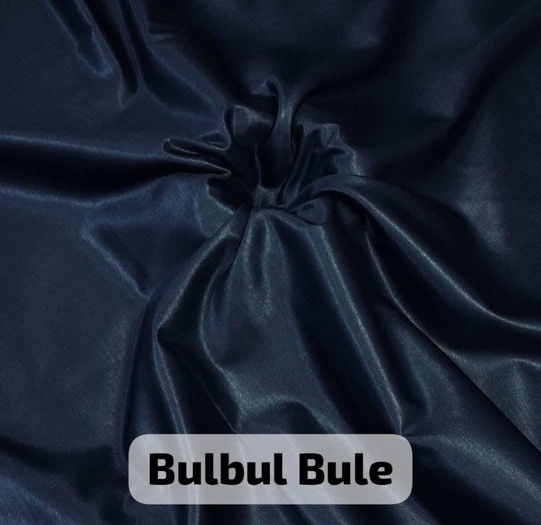 Bulbul Blue & Black Special Premium Party Wear Fabric - Image 2
