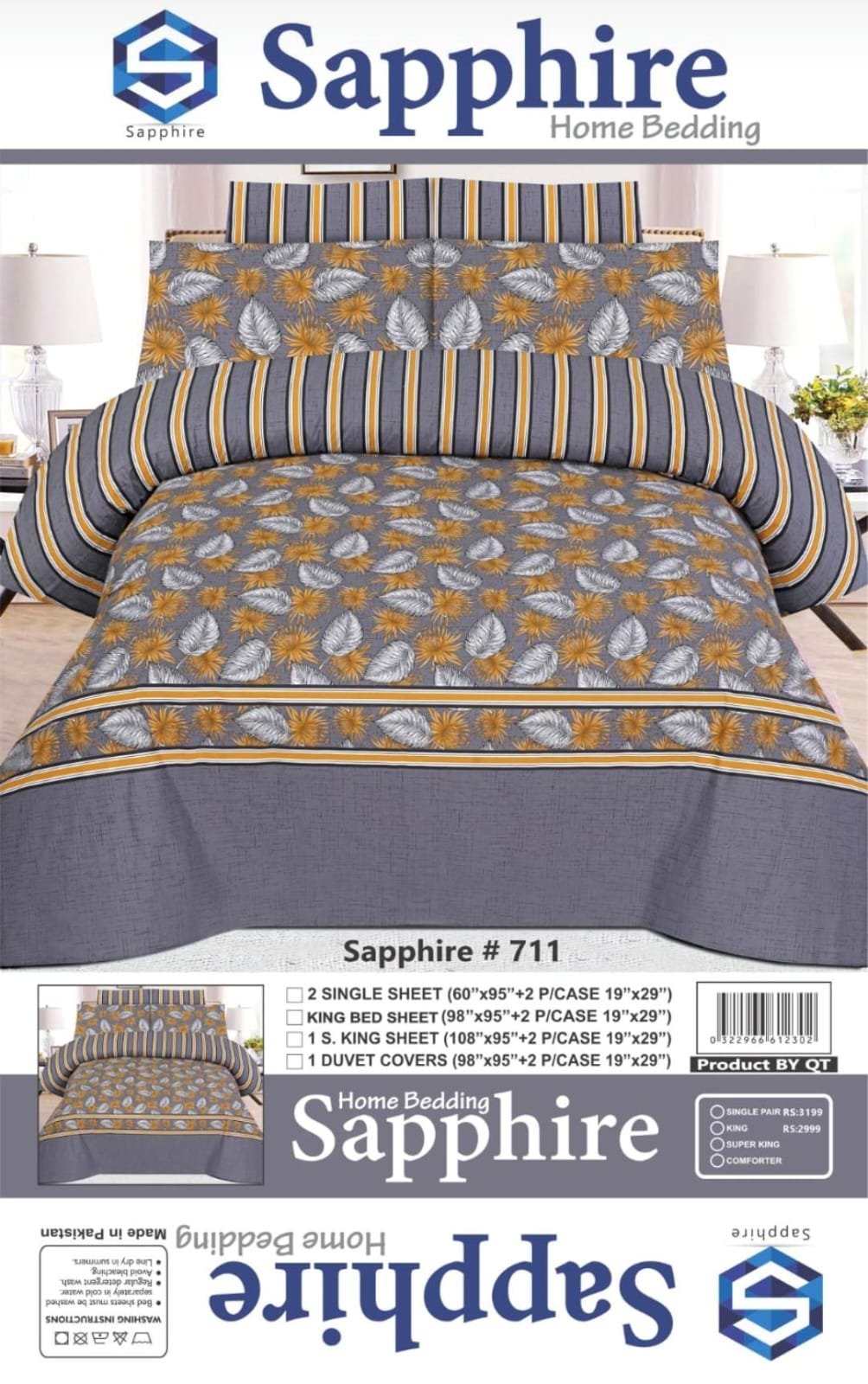 King Size Brands Bed Sheets Premium Quality Soft Fabric - Image 6