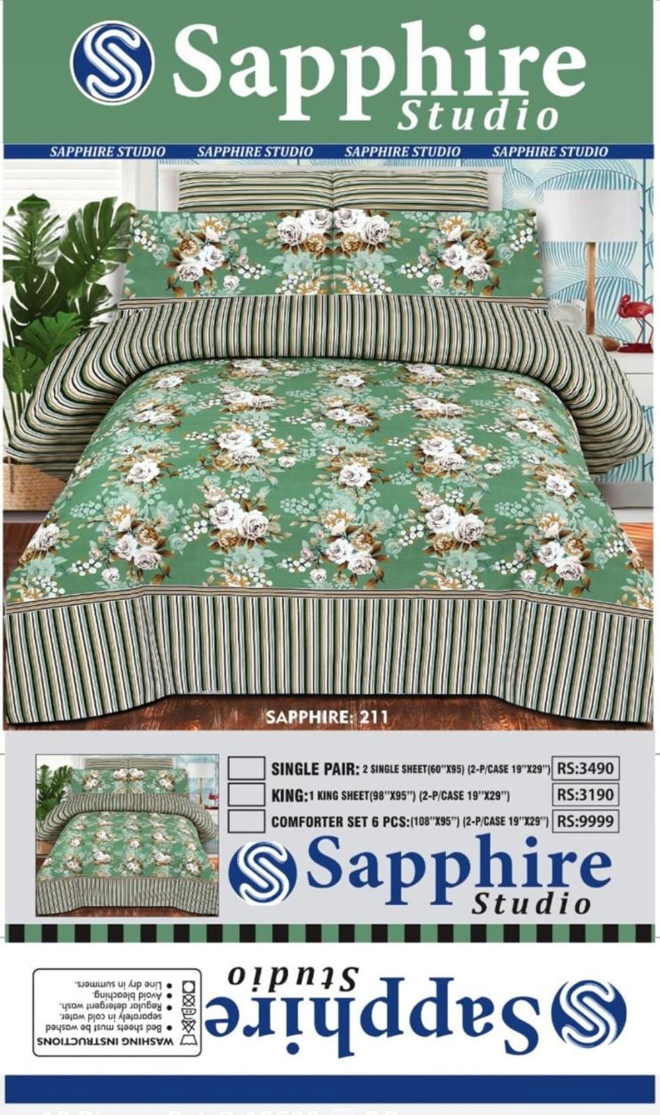 King Size Brands Bed Sheets Premium Quality Soft Fabric - Image 4