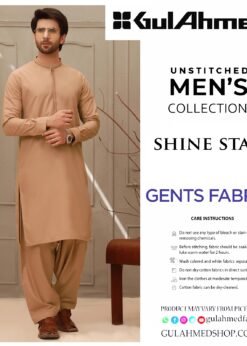 Shine Star Gul Chamak Cotton Premium Soft Men Unstitched Fabric