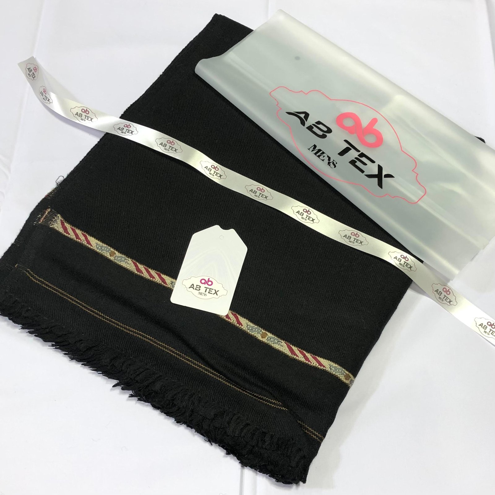 AB Tex Black Woolen Shawls Premium Winter Collection - Image 3