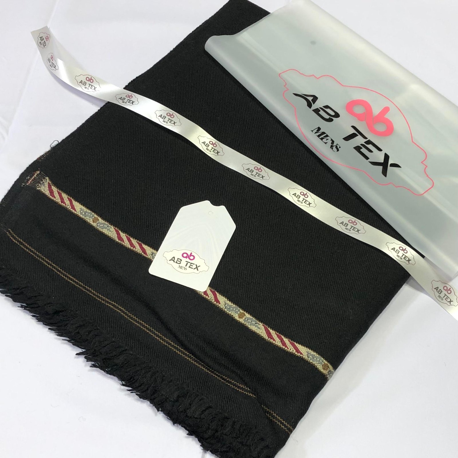 AB Tex Black Woolen Shawls Premium Winter Collection