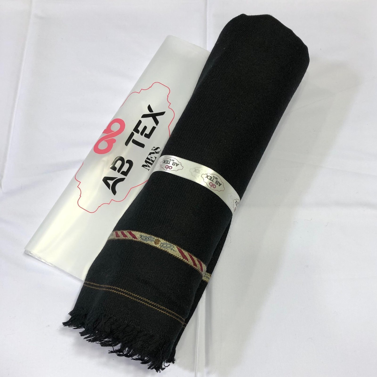 AB Tex Black Woolen Shawls Premium Winter Collection - Image 2