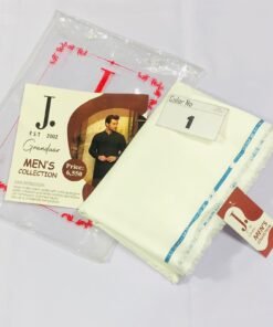 J. Wash n Wear Fabric Premium Quality Unstitched Suit for Men