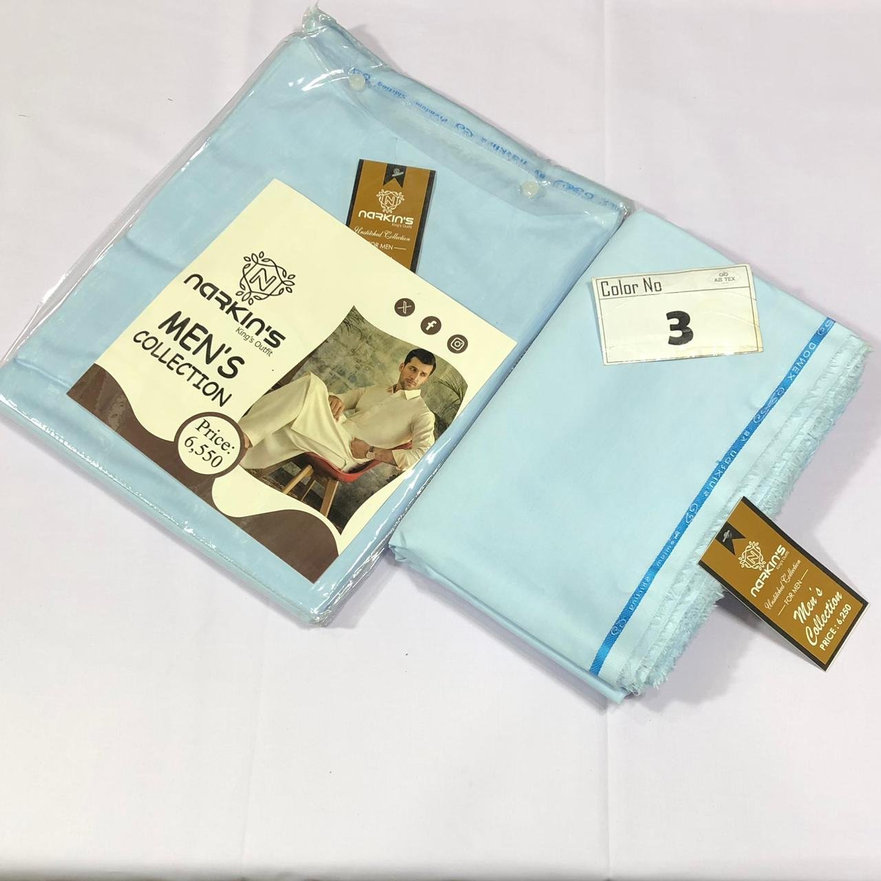 Narkins Summer Wash n Wear Fabric by AB Tex - Image 3