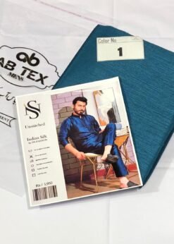 Party Wear Indian Silk Fabric For Men