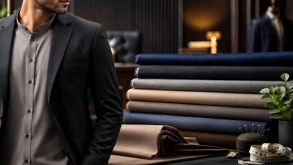 best cotton fabric for office shirts in Pakistan