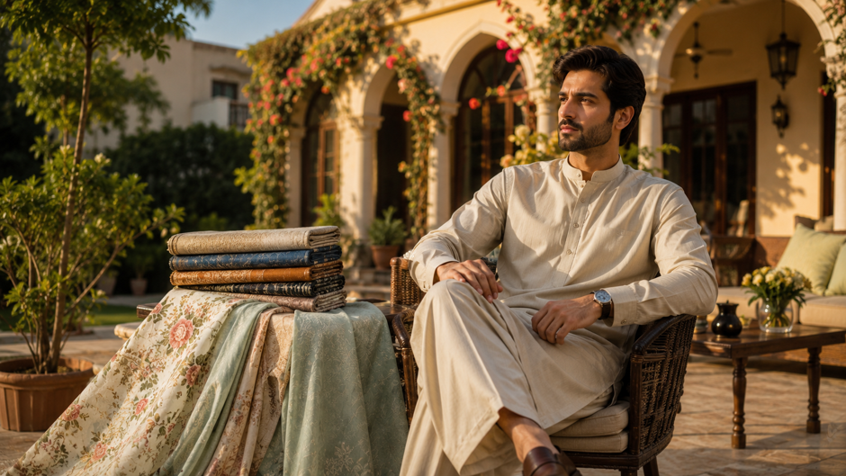 Al Karam vs Gul Ahmed, Gul Ahmed vs Bonanza, Al Karam vs Bonanza, best fabric brand in Pakistan, best Pakistani fabric , Ab Tex mens, Mens Fabric Lahore