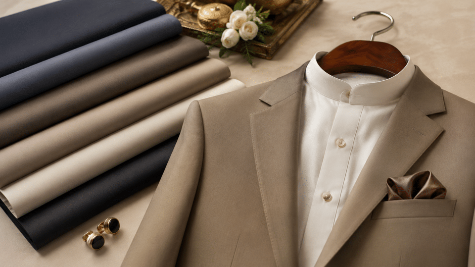 groom wedding suit fabric, best wedding suit fabric for men, wedding suit fabric Pakistan, groom suit fabric Pakistan, best suiting fabric for wedding, best unstitched fabric for groom, Pakistani groom wedding suit, men's wedding suit fabric Pakistan, wedding fabric for men, best fabric for men's wedding suit, groom suiting 2026, Boski fabric for wedding, men's unstitched fabric Pakistan