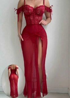 Luxury-2-Piece-Bridal-Nighty-Gown-Satin-Silk-Honeymoon-Nightwear-for-Pakistani-Brides