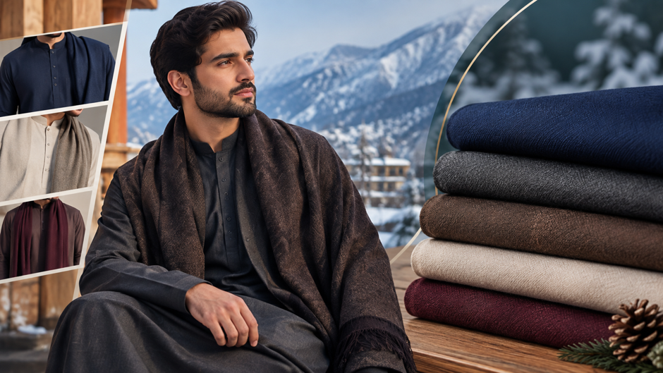 men's winter fabric in Pakistan, winter fabric Pakistan, men's winter collection, winter wash and wear, men's unstitched fabric, Karandi fabric, Khaddar fabric, Boski fabric, shalwar kameez fabric, winter clothing for men