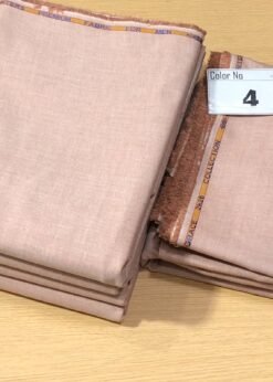 Neatly folded Grace wool suit piece ready for stitching