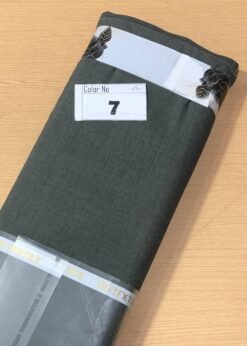 Men winter wool unstitched fabric Pakistan in classic dark formal shade