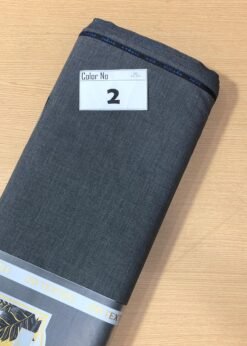 Unstitched Alaska wool winter collection 4.25 meter full cut fabric open view